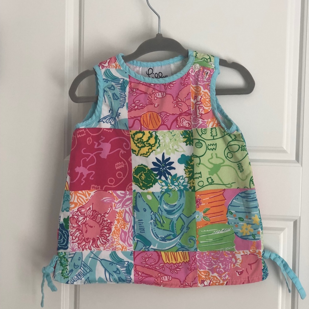 Lilly Pulitzer patchwork dress